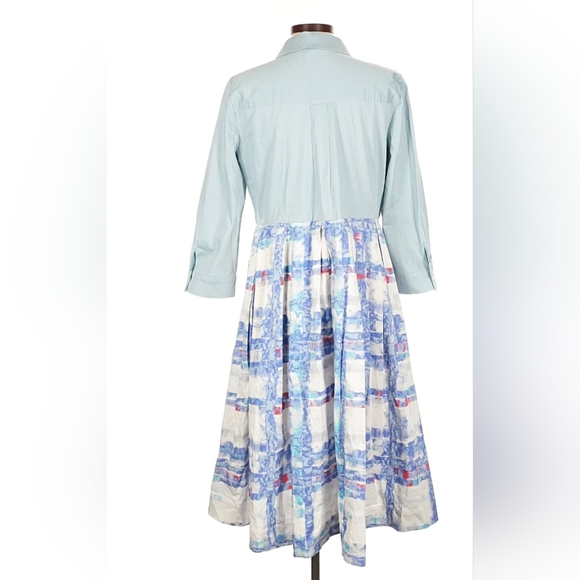 Carlisle Collection Patterned Midi Dress NWT - Picture 2 of 6